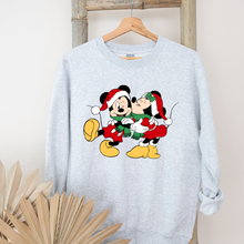 Load image into Gallery viewer, Mickey & Minnie Christmas Tee/Crew