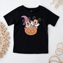 Load image into Gallery viewer, Mickey &amp; Minnie Hallowen Tee
