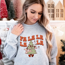 Load image into Gallery viewer, Fa la la la la Christmas Tee/Crew
